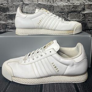 Adidas Samoa White US Mens Size 10.5 F37599